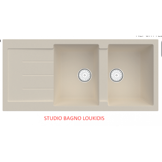 ΝΕΡΟΧΥΤΗΣ 116X50 ATLAS GRANITE ΑΝΤΙΣΤΡΕΦΟΜΕΝΟΣ