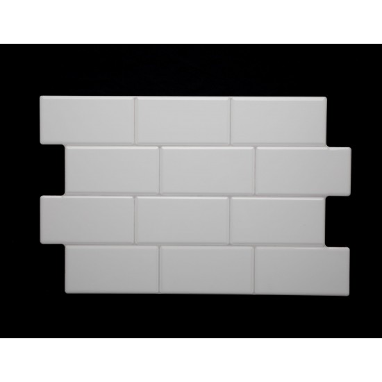 ΠΛΑΚΑΚΙ 34x50 LOWLAND BRILLO BIANCO 