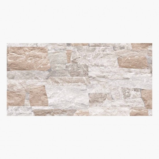 ΠΛΑΚΑΚΙ 30X60 ΕΠΕΝΔΥΣΗΣ ΤΟΙΧΟΥ ΠΕΤΡΑ PERSEAS BEIGE