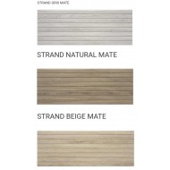 ΠΛΑΚΑΚΙ 33Χ90 ΜΠΑΝΙΟΥ-ΚΟΥΖΙΝΑΣ STRAND GRIS-BEIGE-TAUPE